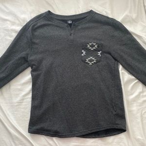 Mens Volcom Henley - Size S
